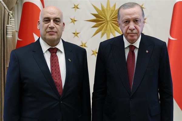 Cumhurbaşkanı Erdoğan, Filistin Büyükelçisi Abujaish’i kabul etti