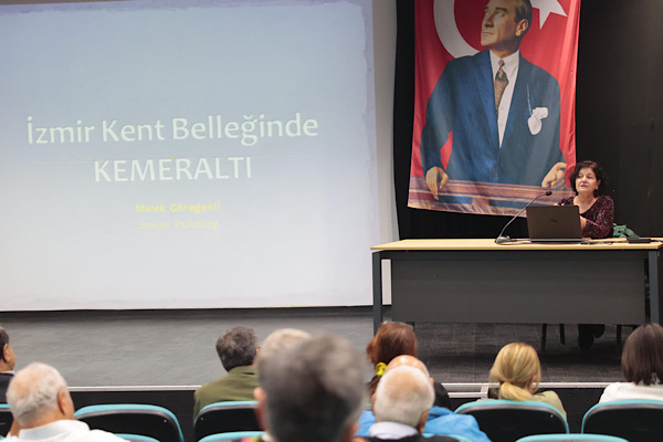 Konak Belediyesi’nde “İzmir Kent Belleğinde Kemeraltı” söyleşisi