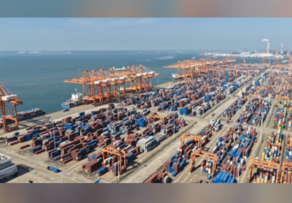 Yeni Uluslararası Kara-Deniz Ticaret Koridoru’nda 5 milyon TEU’dan fazla yük taşındı