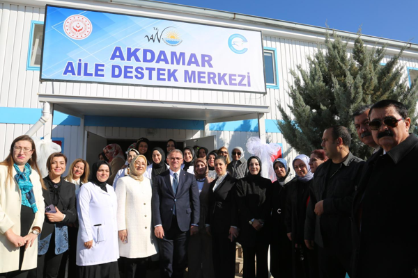 Akdamar Kadın Aile Destek Merkezi hizmete açıldı