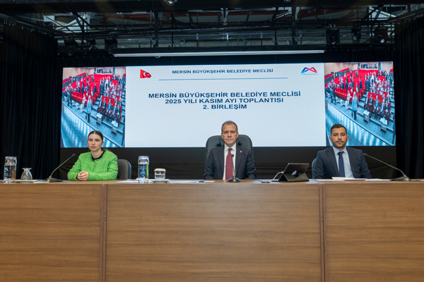 Mersin Büyükşehir Belediyesi Kasım Ayı 2. Birleşimi gerçekleştirildi
