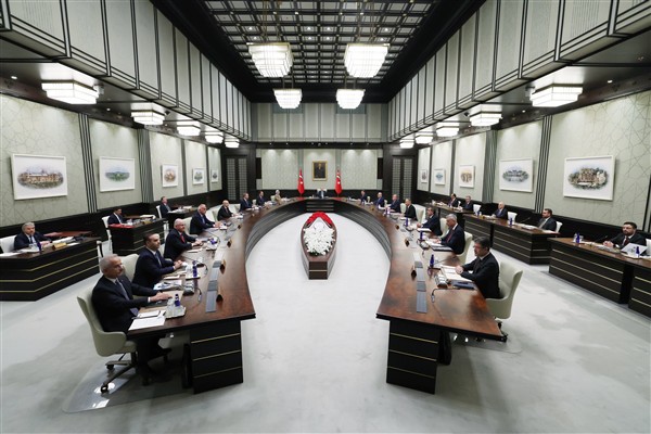 Cumhurbaşkanlığı Kabinesi toplandı