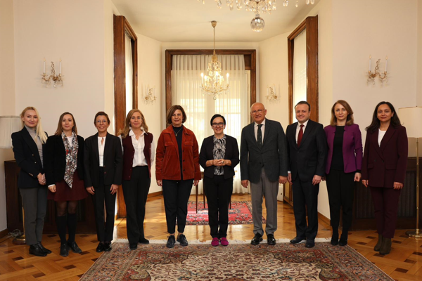 Başkan Ünlüce, Ankara’da diplomatik ziyaret gerçekleştirdi