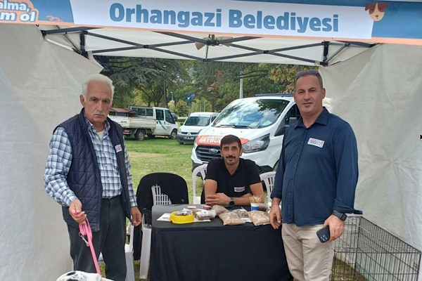 Orhangazi’de sokak hayvanları için çalışmalar sürdürülüyor