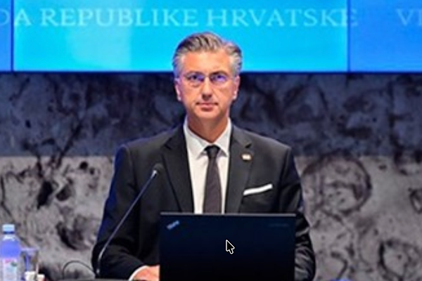 Plenkovic: İtalya ile ilişkilerimiz güçlü ve işbirliğimiz yakın