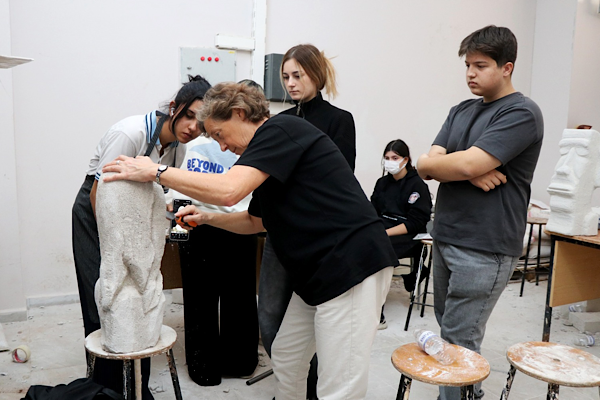 Uluslararası Alanya Taş Heykel Sempozyumu gerçekleştirildi