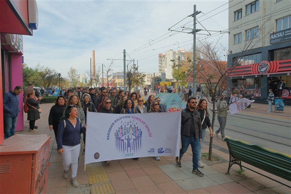 Eskişehir Polifonik Korolar Şenliği, müziği sokaklara taşıdı