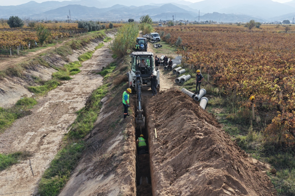 MASKİ’den Alaşehir’de altyapı çalışması