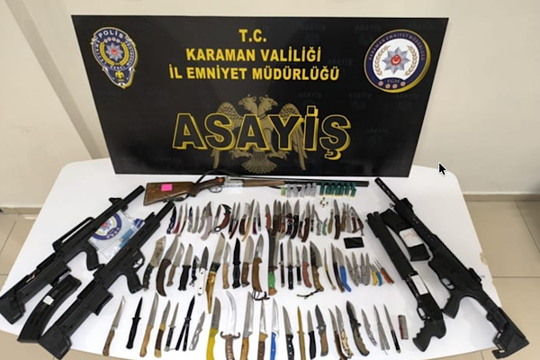 Karaman’da asayiş operasyonları