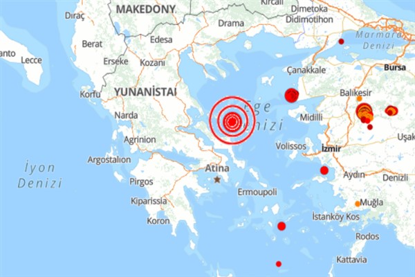 Yunanistan’da deprem