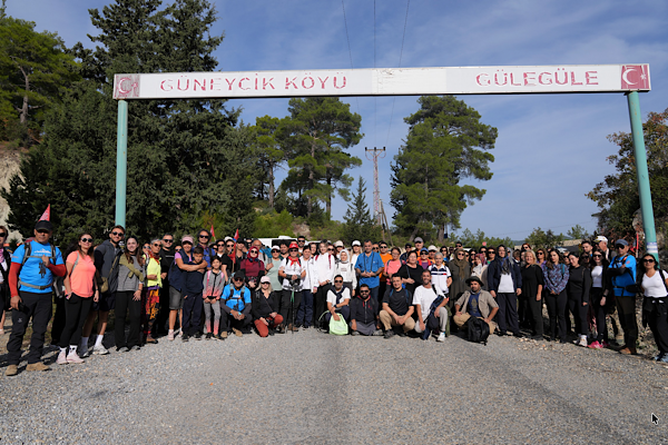 Alanya Keykubat Göç ve Kervan Yolu Yürüyüşü tamamlandı