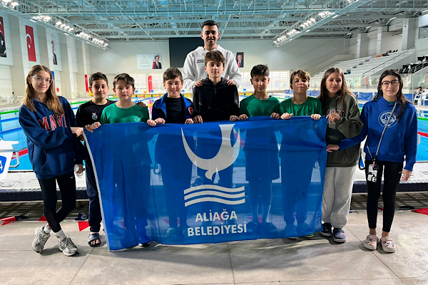 Aliağalı yüzücüler Türkiye Finalleri’nde