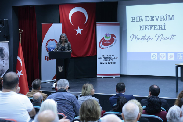 Mustafa Necati, Öğretmenler Günü’nde Konak’ta anıldı
