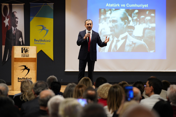 Beylikdüzü’nde “Atatürk ve Cumhuriyet” söyleşisi