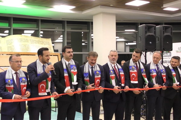 4. Bahçelievler Kitap Fuarı “Özgür Filistin” temasıyla kapılarını açtı