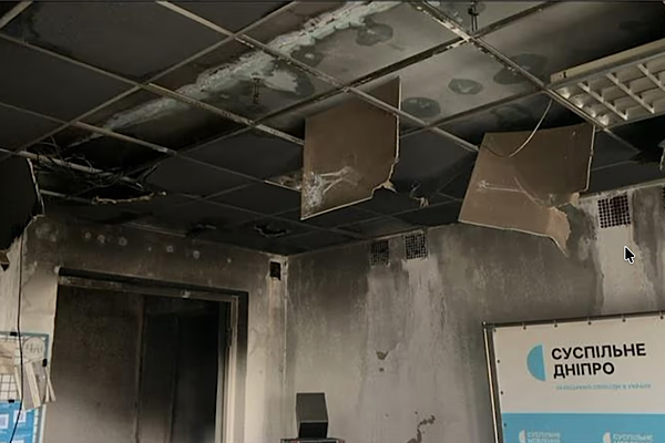 Rus İHA’ları Ukrayna kamu yayın kuruluşunun haber merkezini vurdu