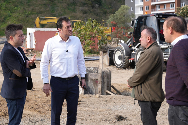 Başkan Köse, saha çalışmalarını inceledi