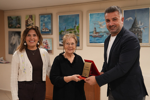 Kartal’da “Atölye No 10 Karma Yağlı Boya Resim Sergisi” açıldı