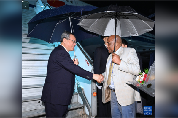 Başbakan Li Johannesburg’da