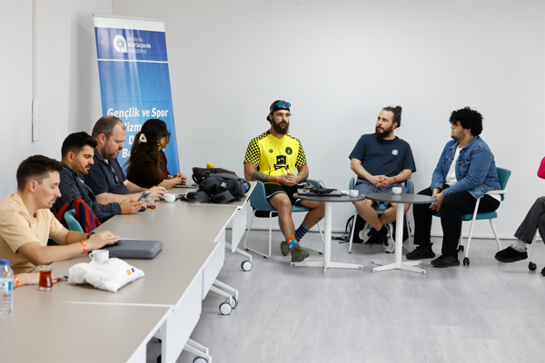 Uluslararası proje katılımcılarından HUB Antalya Girişimcilik Merkezi’ne ziyaret