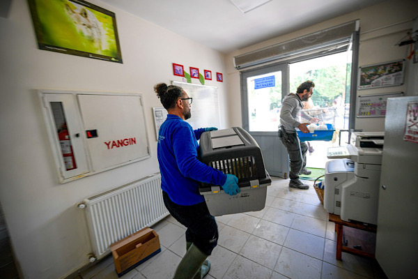 İzmir Doğal Yaşam Parkı’nda acil durum tatbikatı yapıldı