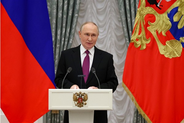 Putin: Rusya, tüm halklarla dostluk ve iş birliği arayışındadır