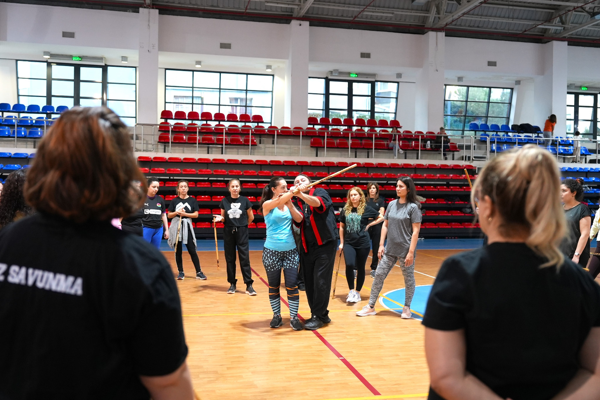 Maltepe’de öz savunma eğitiminde son eğitim seansı tamamlandı