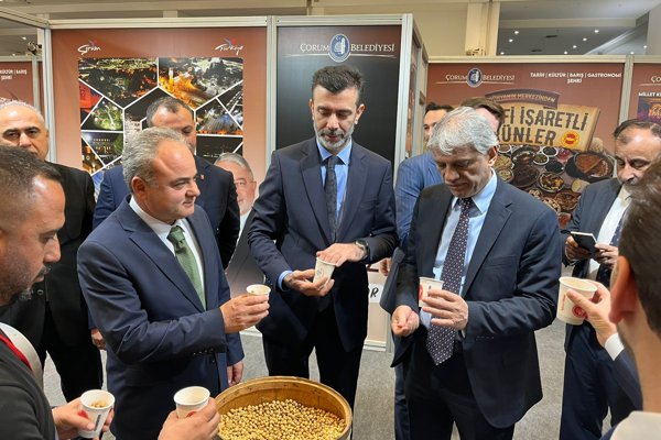 Çorum Belediyesi, 8. Uluslararası Turizm ve Seyahat Fuarı’nda yerini aldı