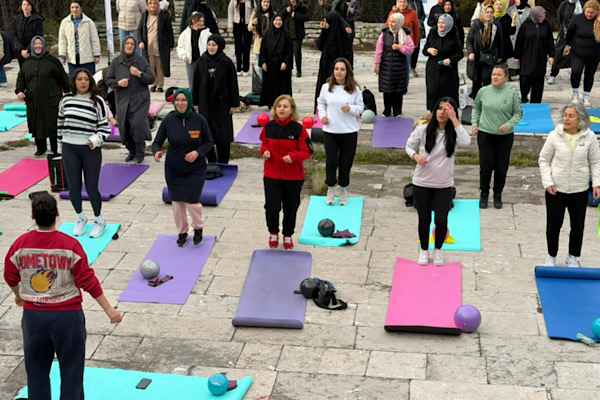 Karabük’te Sağlıklı Yaşam Egzersizleri kursu sürüyor