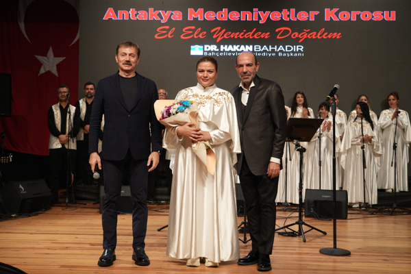 Bahçelievler’de Antakya Medeniyetler Korosu konseri