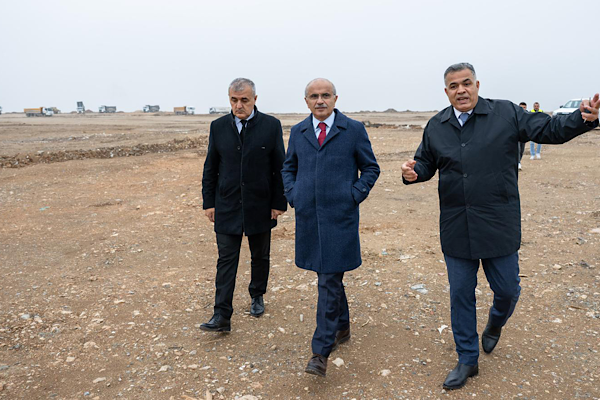 Başkan Er, hafriyat sahasındaki çalışmaları inceledi