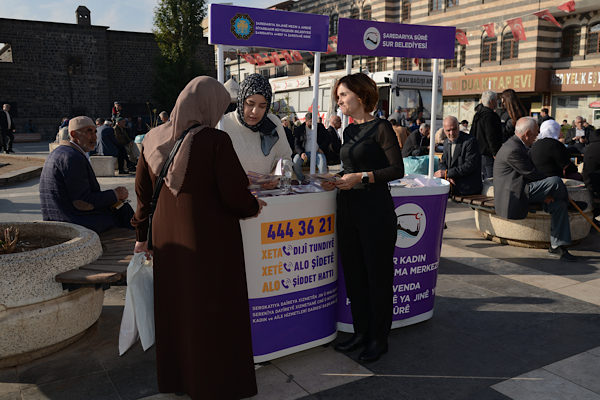 Diyarbakır’dan kadına yönelik şiddetle mücadelede saha çalışmaları