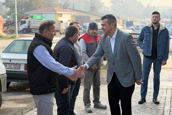 Başkan Çetinkaya, Bağ-Essan Sanayi Sitesi esnafıyla bir araya geldi