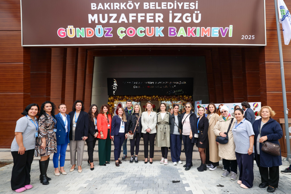 Bakırköy’de Muzaffer İzgü Gündüz Çocuk Bakımevi açıldı