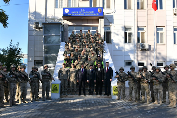 Vali Şıldak Suruç’ta çalışmaları yerinde inceledi