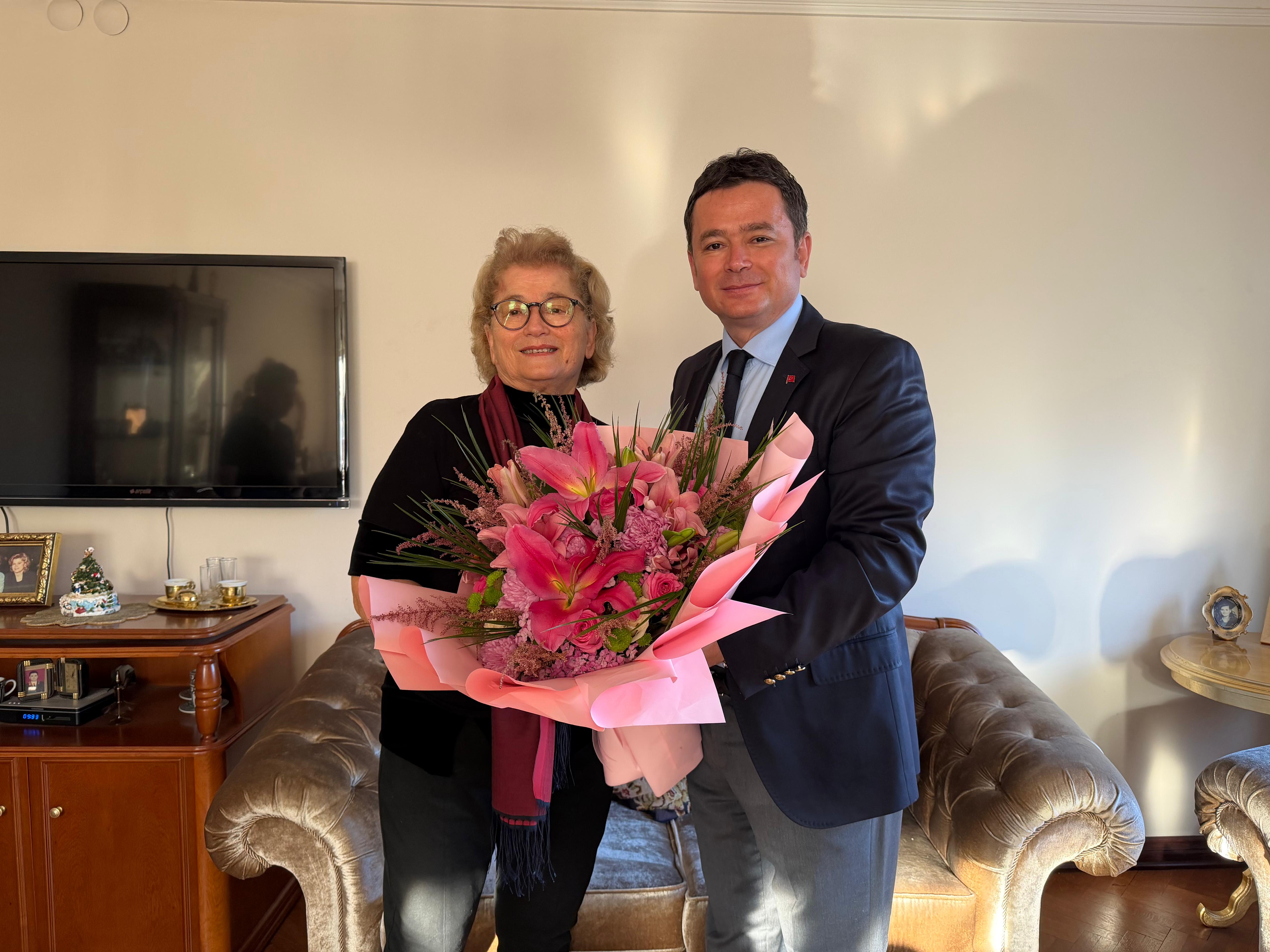 Başkan Aydın’dan Öğretmenler Günü ziyaretleri