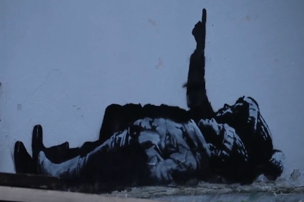 Londra’da iki yeni Banksy tablosu ortaya çıktı