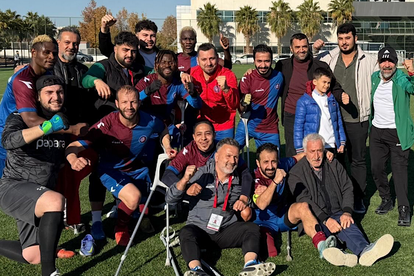 Trabzon Büyükşehir Belediyesi Ampute Futbol Takımı deplasmanda kazandı