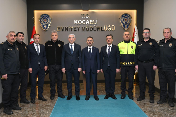 Vali Aktaş’tan İl Emniyet Müdürlüğü ve Acil Çağrı Merkezi’ne ziyaret