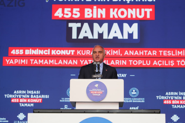 Bakan Ersoy: Deprem bölgesi genelinde 109 vakıf kültür varlığı restore edildi