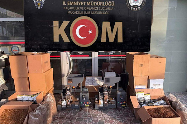 Sakarya’da kaçak tütün operasyonu