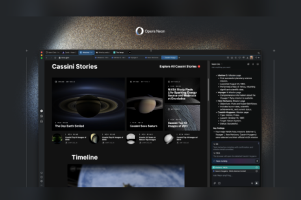 Opera, deneysel yapay zeka destekli tarayıcısı Opera Neon’u genel kullanıma açtı