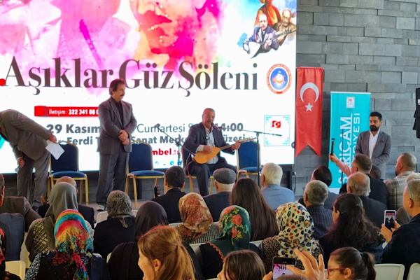 Sarıçam’da 5. Aşıklar Güz Şöleni düzenlendi