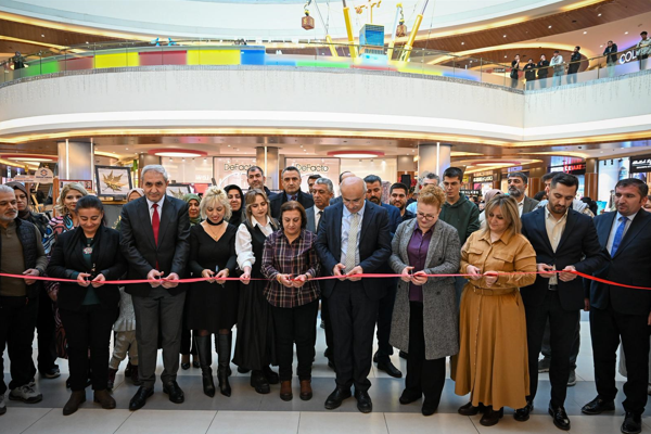 “Hasat” temalı yıl sonu sergisi açıldı