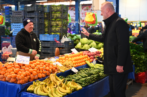 Başkan Karabatı, ilçede devam eden çalışmaları inceledi