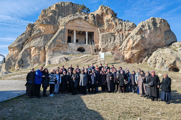 Muharip gaziler ve aileleri, Frig Vadileri’ni gezdi