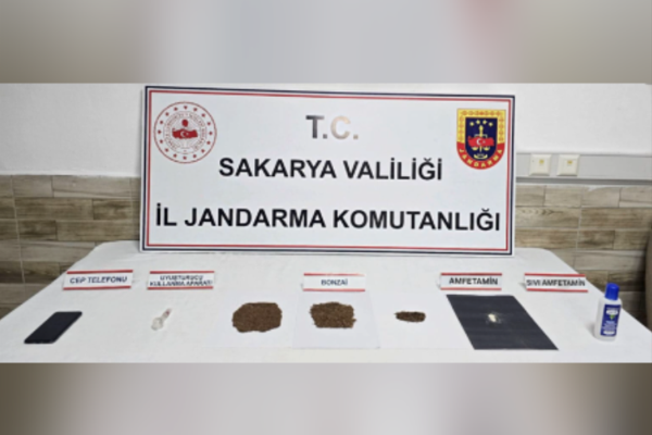 Sakarya’da uyuşturucu operasyonu