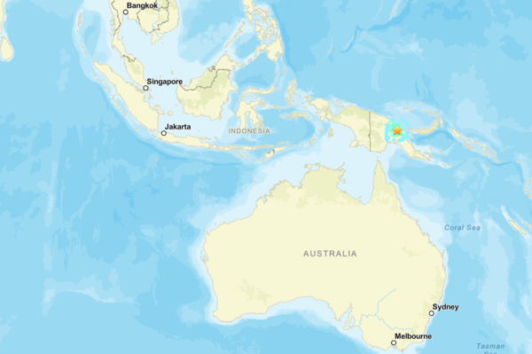 Papua Yeni Gine’de deprem