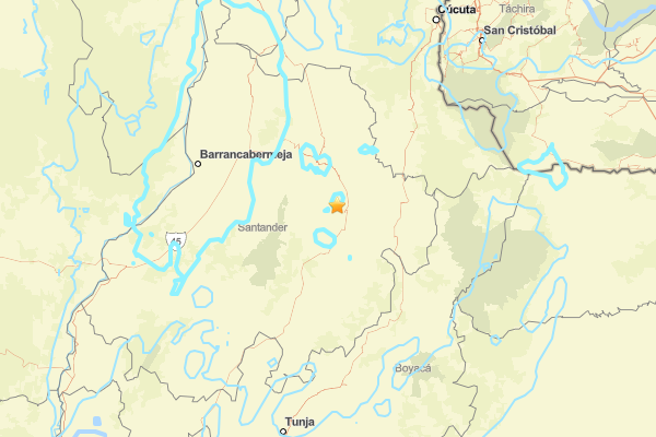 Kolombiya’da deprem
