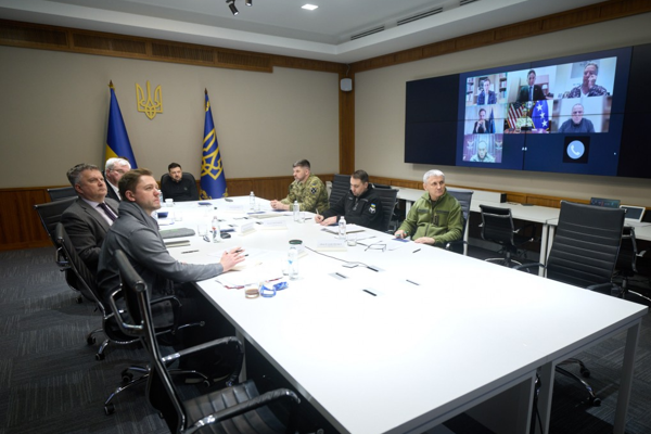 Zelenski ve ekibi, Amerika heyetiyle görüştü